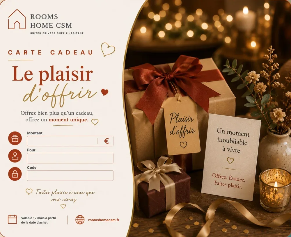 Carte cadeau Le plaisir d’offrir