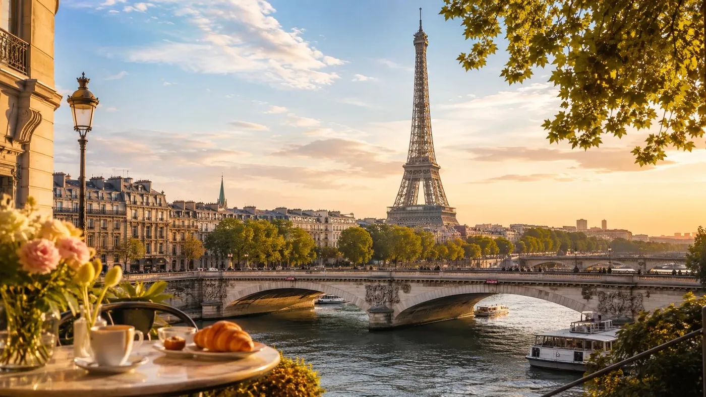 Paris et la tour Eiffel accessibles en train depuis Rooms Home CSM à Charly-sur-Marne